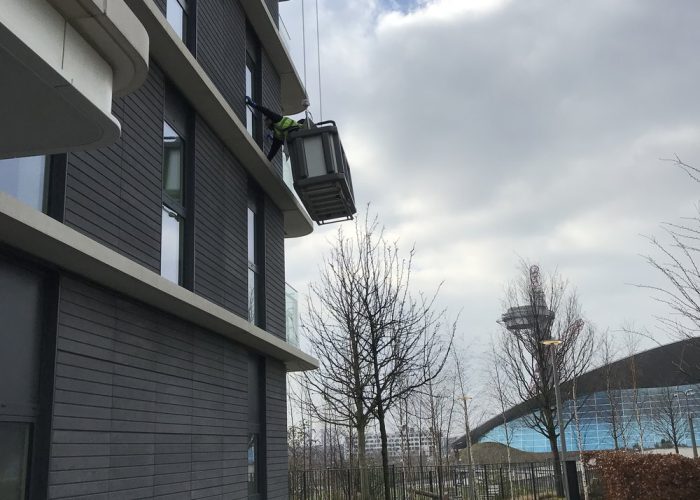 Cradle Window cleaning